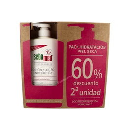 Sebamed Lotion corporelle hydratante - Pack de 2 flacons de 750 ml - Réduction de 60%