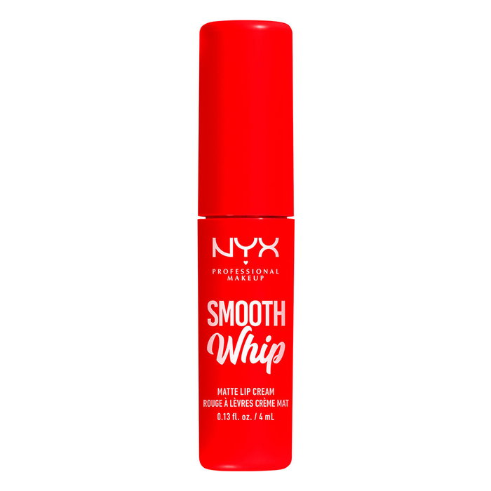 Nyx Professional Make Up SMOOTH WHIPE Crème à Lèvres Mate #incing on 4 ml Rouge Végétalien