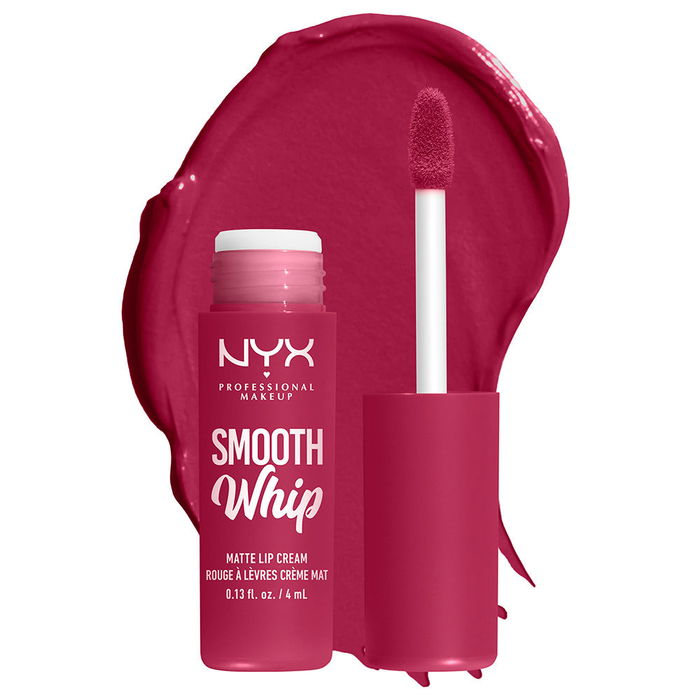Nyx Professional Make Up SMOOTH WHIPE Crème à Lèvres Mate #Fuzzy Pantoufles Rose 4 ml Nyx Professional Make Up SMOOTH WHIPE Crème à Lèvres Mate #Fuzzy Pantoufles Rose 4 ml