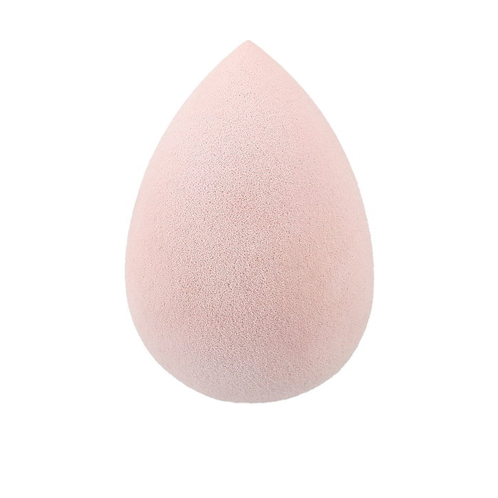 Lussoni RAINDROP Éponge de Maquillage Rose, Pointe Précise, Homogène et Soyeux, Application Fond de Teint et Correcteurs, 1 Pièce