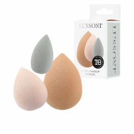 Lussoni Éponges de maquillage Multicouleur Pack de 3