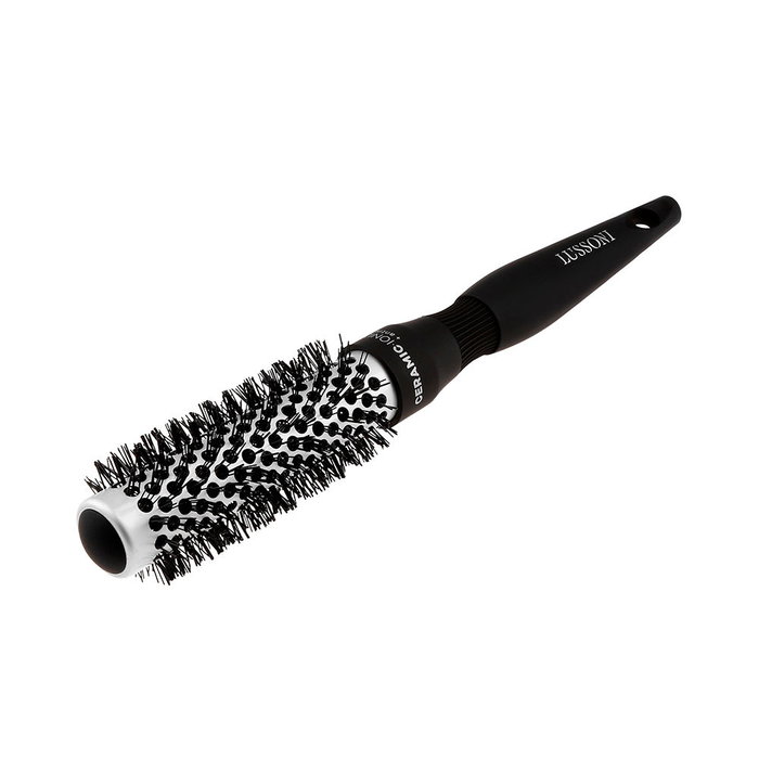 Lussoni Brosse Ronde Care & Style #25 mm, Céramique, Ionisation, Anti-frisottis, 1 unité