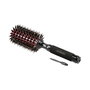 Lussoni Brosse Stylisante Vent Extreme en Ceramique 38 mm pour Cheveux, Style Naturel, avec Pic Amovible