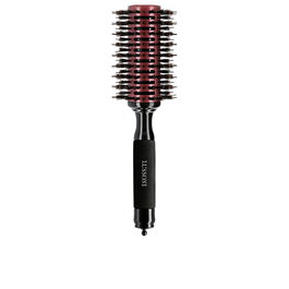 Lussoni Brosse Stylisante Vent Extreme en Ceramique 38 mm pour Cheveux, Style Naturel, avec Pic Amovible
