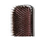 Lussoni Brosse plate en hêtre avec poils sanglier et nylon anti-statique - Coussin pneumatique pour cheveux brillants et démêlés