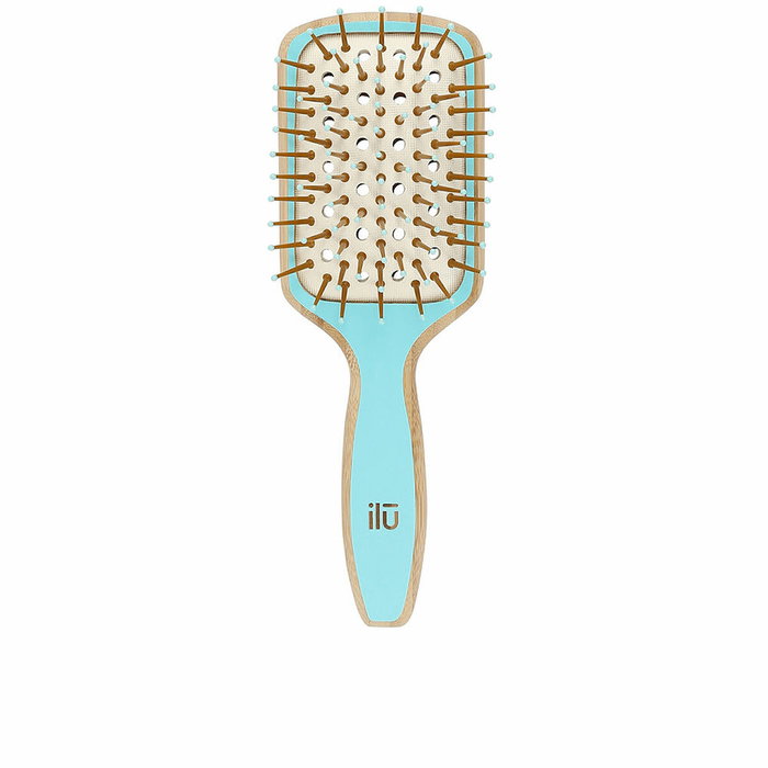 Ilū BAMBOOM #mini Brosse en bambou compacte