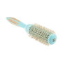 Il® Brosse ronde en bambou #35 mm, corps en céramique, poils en nylon ionisés pour cheveux épais