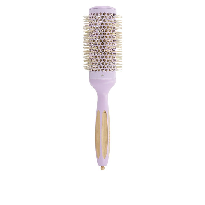 Ilū Brosse Ronde BAMBOOM #43 mm - Idéale pour Cheveux Épais, Corps Céramique, Manche Bambou Ergonomique, Poils Nylon Ilū Brosse Ronde BAMBOOM #43 mm - Idéale pour Cheveux Épais, Corps Céramique, Manche Bambou Ergonomique, Poils Nylon