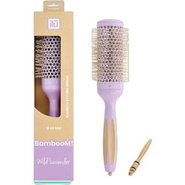 TOOLS FOR BEAUTY Cepillo Bambu Redondo 43Mm Lavanda Salvaje - Brosse ronde en bambou 43 mm parfum lavande sauvage