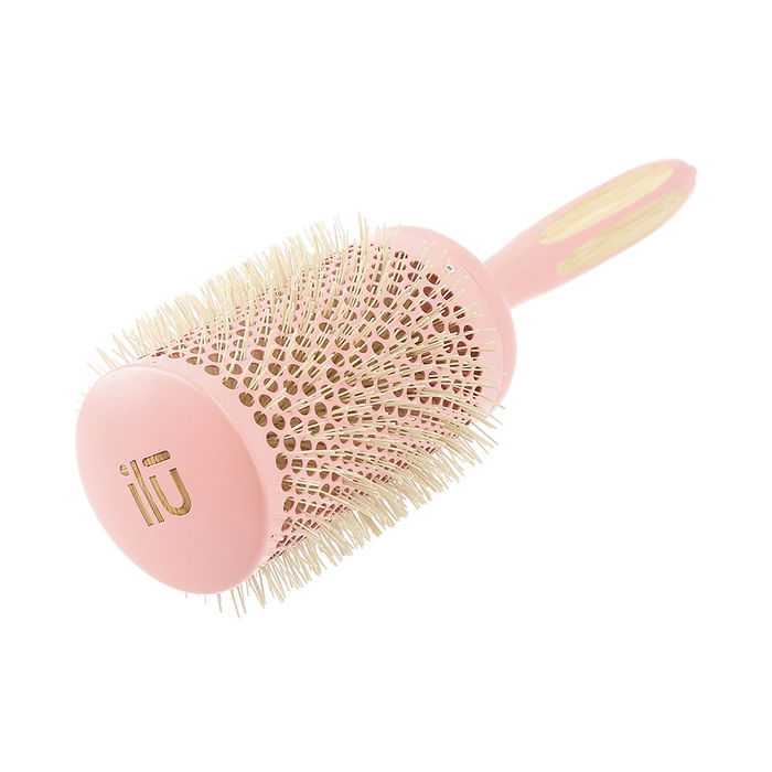 Ilū Brosse ronde Bamboom #65 mm Manche en bambou Poils en nylon