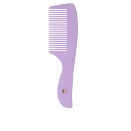 Ilü Peigne BambooM #Wild Lavender Démêle Cheveux Fins Bambou Dents Serrées 1 U