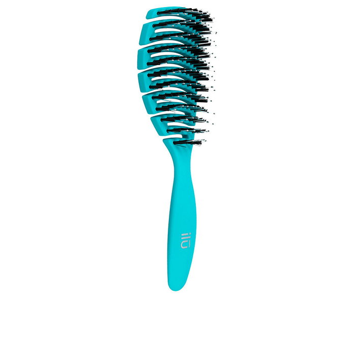 Ilū Brosse FLEXIBLE VENT Ocean Blue 1 u - Brosse à cheveux souple pour cuir chevelu