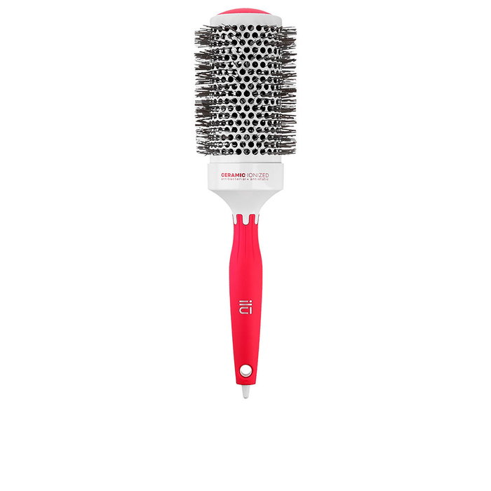 Ilü Brosse à cheveux chauffante rotative, modèle Curls Run The World, revêtement céramique, poils ionisés, 53 mm