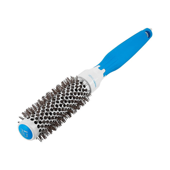 Ilū Brosse à coiffer ventilée 25 mm avec revêtement céramique et poils ionisés pour cheveux lisses