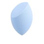 Ilü OLIVE éponge de maquillage Cut Bleu, texture souple sans latex, pour fond de teint et anti-cernes, résultat impeccable sans traces - 1 unité