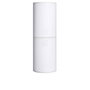 Ilū Tube Porte-Pinceaux pour 18 Pinceaux en Cuir Écologique - Blanc - 227 mm x 67 mm