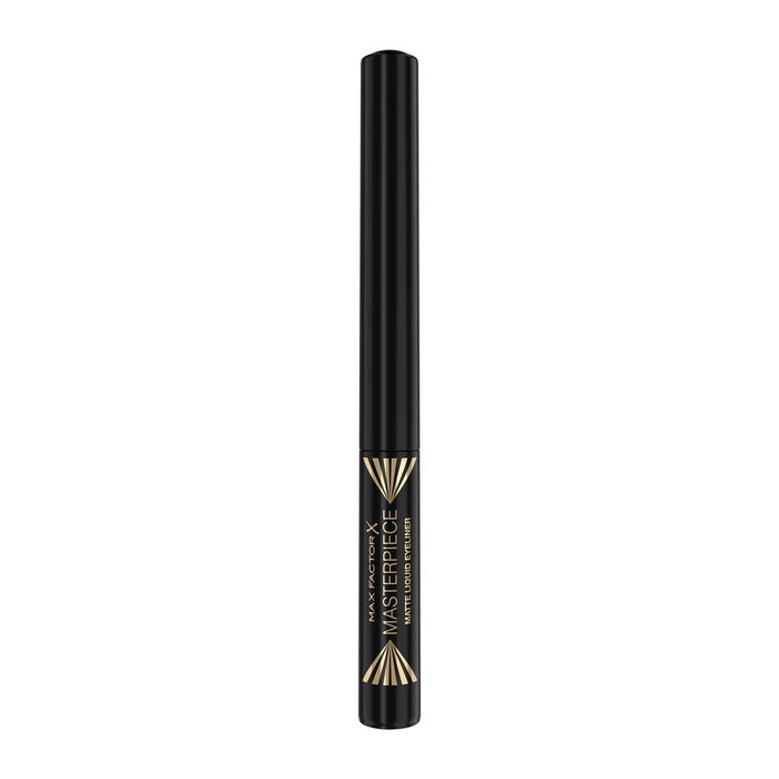 Max Factor - Masterpiece Eyeliner Liquide Mat Waterproof - Noir (01 Black) - 1.7 ml - Longue Tenue - Formule Vegan