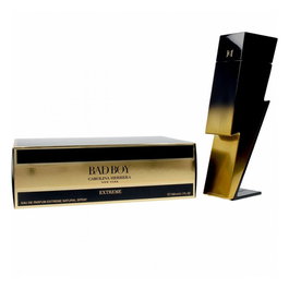Carolina Herrera Bad Boy Extreme Eau de Parfum 150 ml Vaporisateur - Fragrance Masculine intense aux notes de gingembre, bergamote et cacao