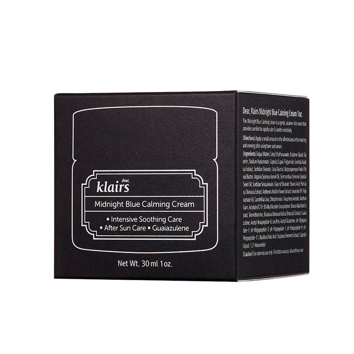 Klairs Crème Apaisante Midnight Blue 30 ml pour Peaux Sensibles et Acnéiques