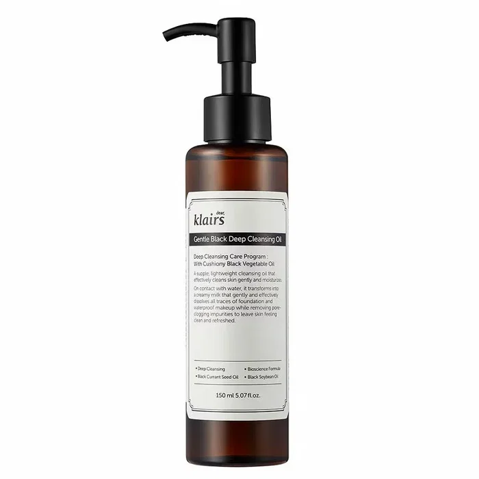 Klairs Gentle Black Deep Cleansing Oil 150 ml Klairs Gentle Black Deep Cleansing Oil 150 ml