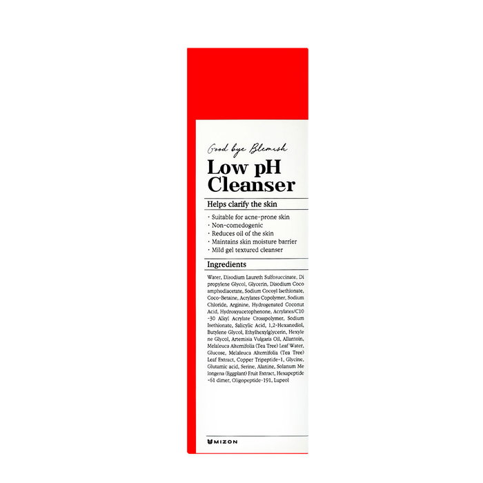 Mizon GOOD BYE BLEMISH nettoyant à faible pH 100 ml