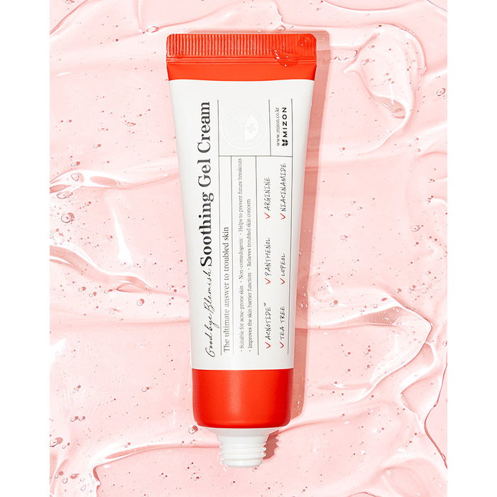 Mizon Good Bye Blemish Crème Gel Apaisante 55 ml - Soin Hydratant Traitant pour Peaux Grasses et Acnéiques, avec Acnotide™, Niacinamide, Panthénol Mizon Good Bye Blemish Crème Gel Apaisante 55 ml - Soin Hydratant Traitant pour Peaux Grasses et Acnéiques, avec Acnotide™, Niacinamide, Panthénol
