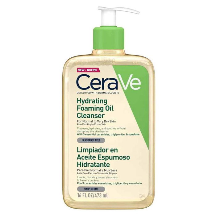 CeraVe Huile Nettoyante Moussante Hydratante 473 ml