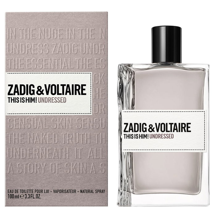 Zadig & Voltaire C'est Lui ! Undressed Eau de Toilette Vapeur 100 ml Zadig & Voltaire C'est Lui ! Undressed Eau de Toilette Vapeur 100 ml