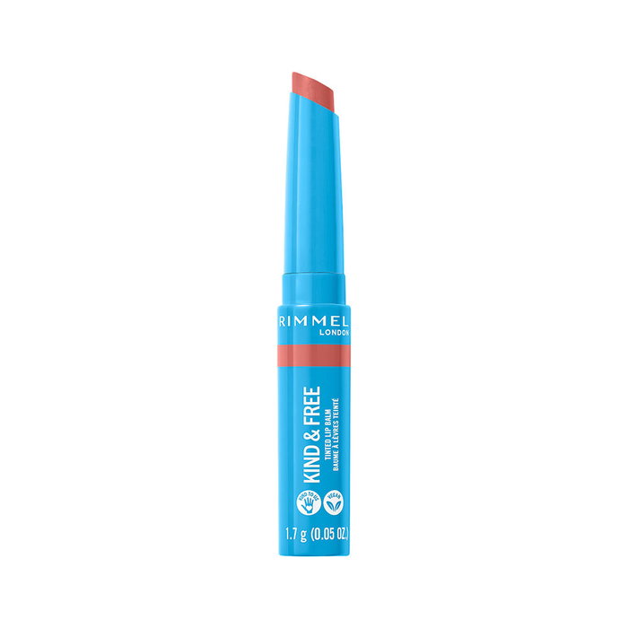 Rimmel London Baume à Lèvres Teinté KIND & FREE #002 Beauté Abricot 1,7g