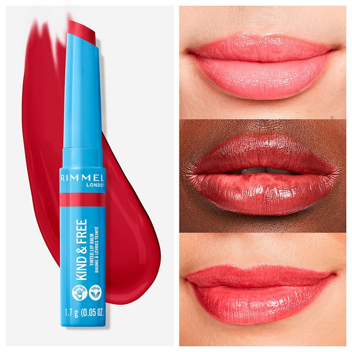 Rimmel London Baume à Lèvres Teinté #005-Rouge Turbo 1.7g
