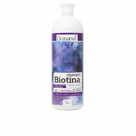 Drasanvi Shampoing Biotine et Aloe Vera 1000 ml pour cheveux colorés et sensibles
