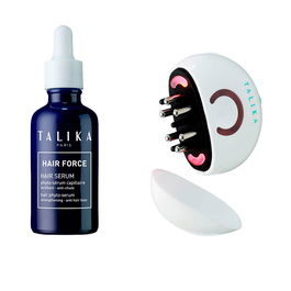 Talika Set Anti-chute et Renforcement Cheveux - Sérum Hair Force et Booster LED - 2 pcs