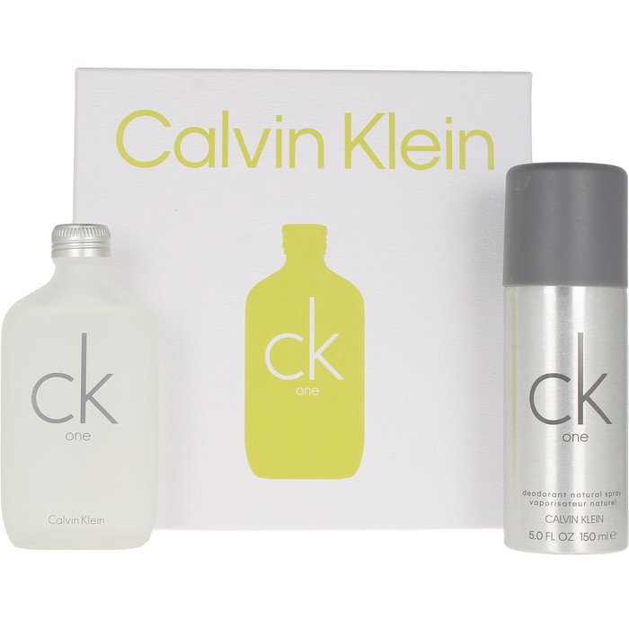 Calvin Klein Coffret CK One avec Eau de Toilette 100 ml et Déodorant 150 ml Calvin Klein Coffret CK One avec Eau de Toilette 100 ml et Déodorant 150 ml