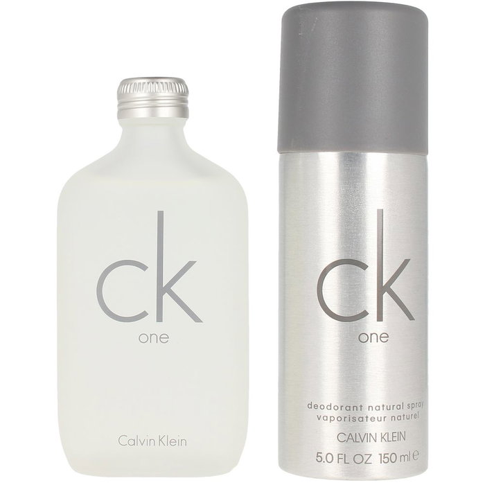 Calvin Klein Coffret CK One avec Eau de Toilette 100 ml et Déodorant 150 ml Calvin Klein Coffret CK One avec Eau de Toilette 100 ml et Déodorant 150 ml