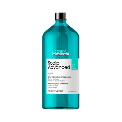 L'Oréal Professionnel Paris SCALP ADVANCED Shampooing pour cheveux gras 1500 ml