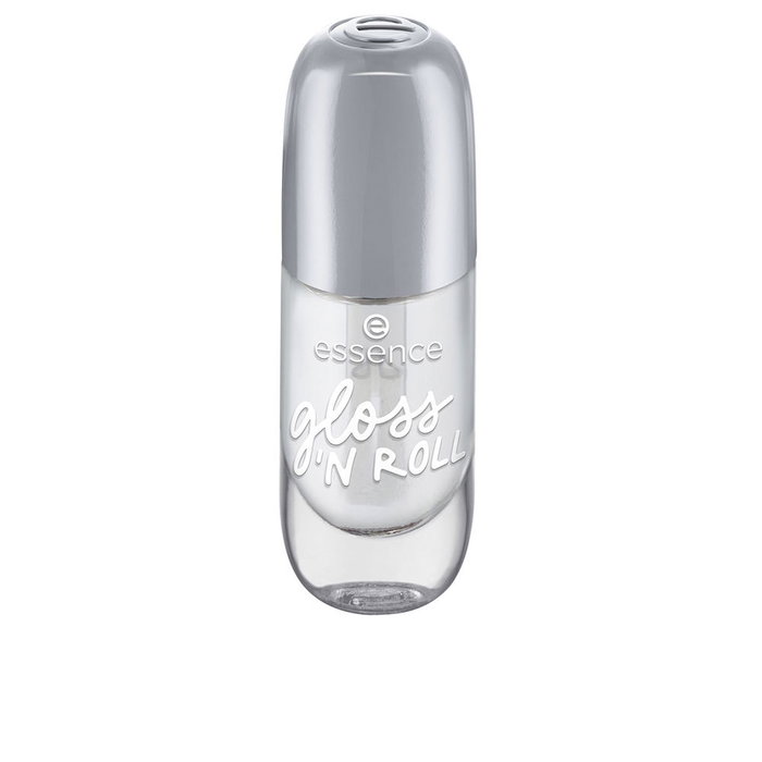 Essence Vernis à Ongles Gel Nail N°01 Gloss 'N Roll - Vernis à Ongles Gel effet brillant, 8 ml Essence Vernis à Ongles Gel Nail N°01 Gloss 'N Roll - Vernis à Ongles Gel effet brillant, 8 ml