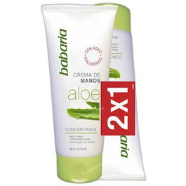 Babaria Crème Mains Aloe Vera Lot 2 x 75 ml