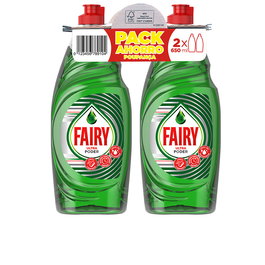 Fairy Ultra Puissant Concentré Lave-Vaisselle Manuel - Détersif Liquide Lot de 2 x 650 ml