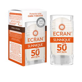 Ecran Stick Solaire Visage et Décolleté SPF50+ 30ml - Protection Très Haute
