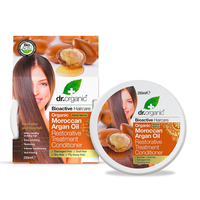 Dr. Organic Masque Capillaire Revitalisant à l'Argan - 200 ml