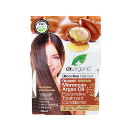 Dr. Organic Traitement Après-Shampooing Restaurateur à l'Argan 200 ml