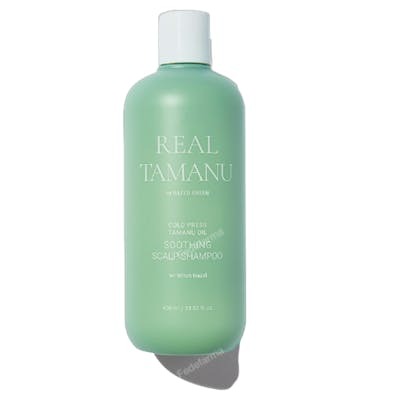 Rated Green REAL TAMANU Shampooing Apaisant Cuir Chevelu Huile de Tamanu 400 ml