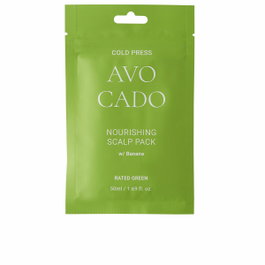 Rated Green Cold Press Avocado Masque pour cuir chevelu nourrissant 50 ml