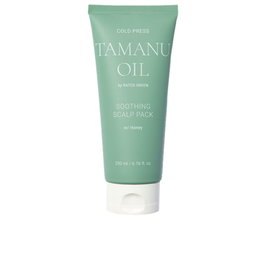 Rated Green - Huile capillaire pressée à froid Tamanu pour cuir chevelu - 200 ml - Nourrit et revitalise les cheveux secs - Sans silicones