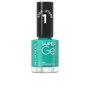 Rimmel London Vernis à ongles SUPER GEL #98-jamais bleu avec toi 12 ml finition gel longue tenue
