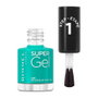 Rimmel London Vernis à ongles SUPER GEL #98-jamais bleu avec toi 12 ml finition gel longue tenue