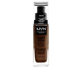 Nyx Professional Make Up CAN'T STOP WON'T STOP full coverage foundation chestnut 30 ml