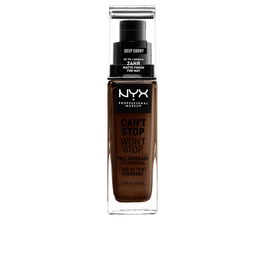 Nyx Professional Make Up Fond de Teint CAN'T STOP WON'T STOP Couvrance Totale #deep ebony 30 ml
