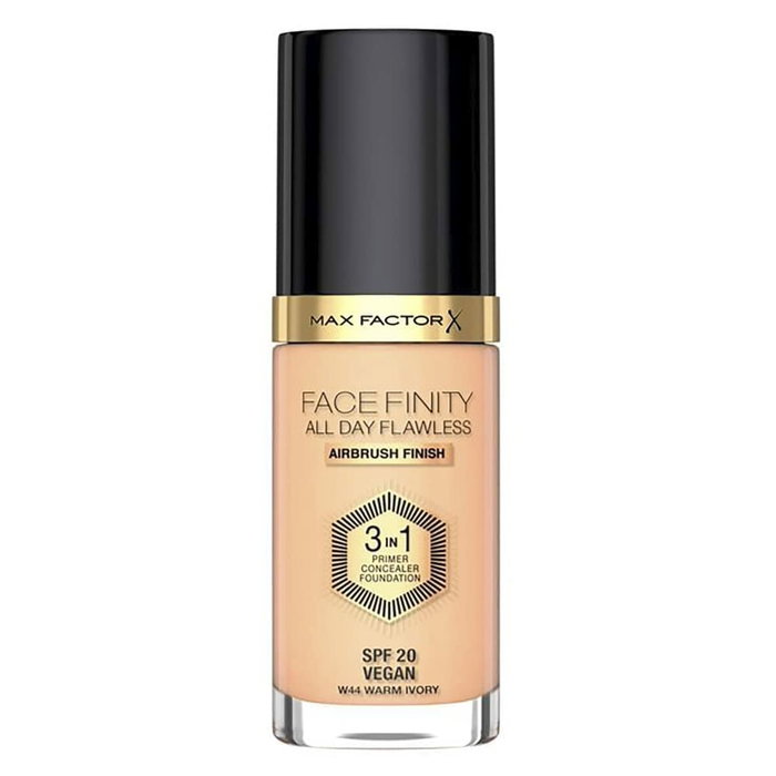 Max Factor Facefinity 3-in-1 Primer, Concealer & Foundation - 44-warm ivory