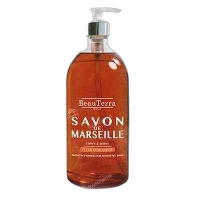 Beauterra Savon de Marseille Fleur d'Oranger 1000 ml Beauterra Savon de Marseille Fleur d'Oranger 1000 ml